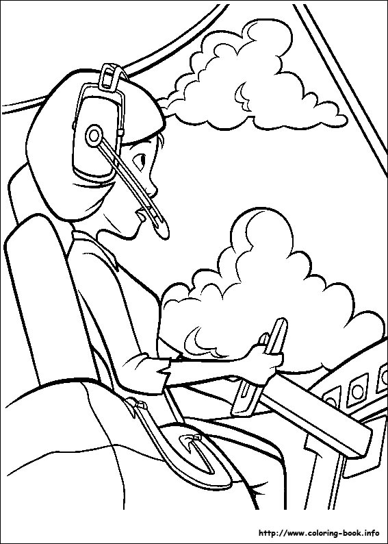 The Incredibles coloring picture